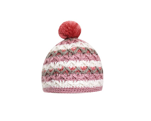 jacquard knitted beanie