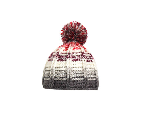 jacquard knitted beanie