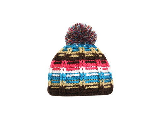 jacquard knitted beanie