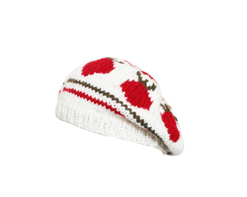 jacquard knitted beanie