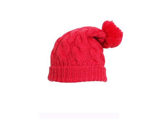 jacquard knitted beanie