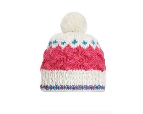 jacquard knitted beanie