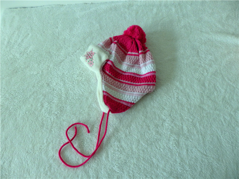 jacquard knitted beanie
