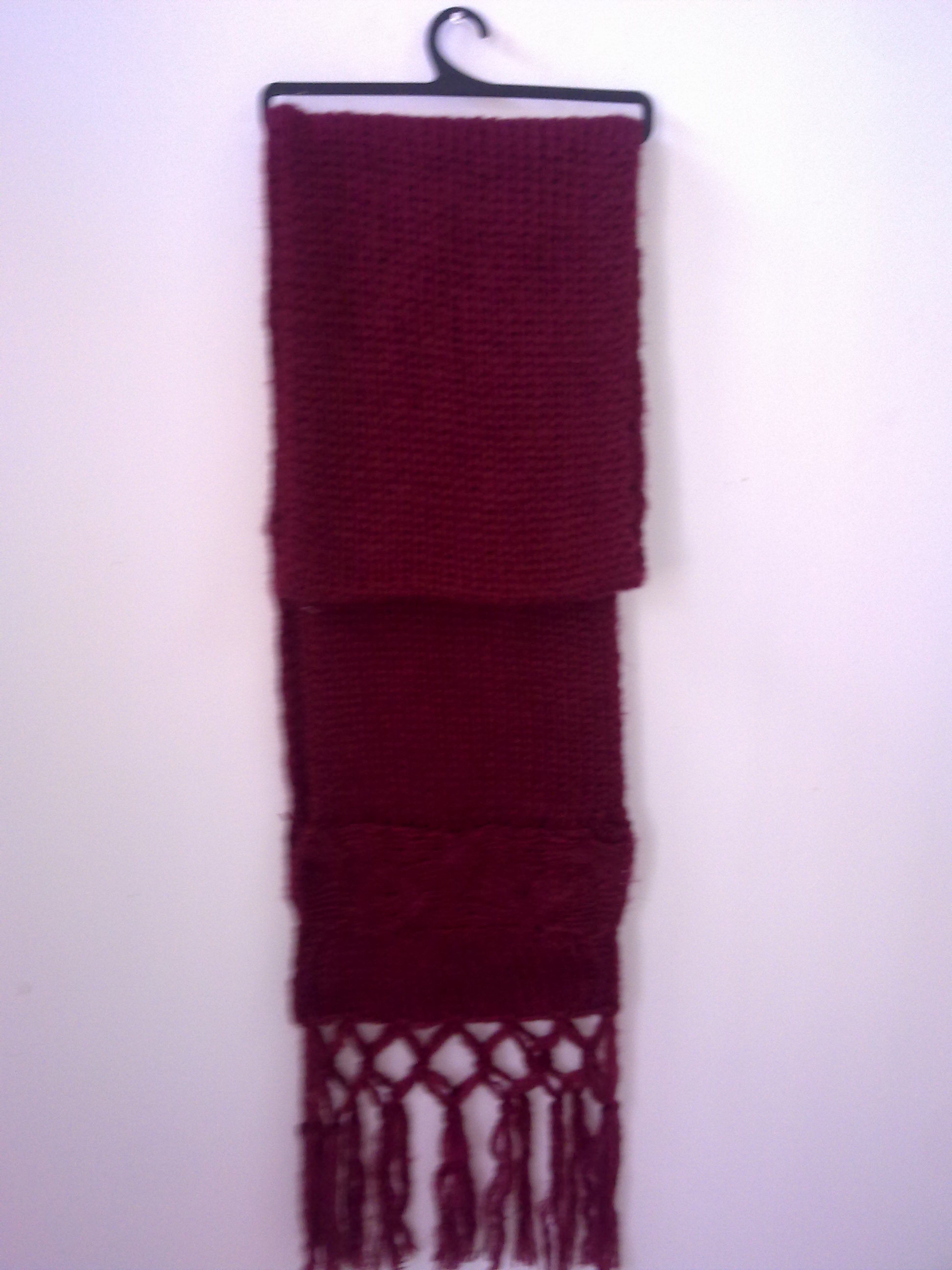 Jacquard scarf